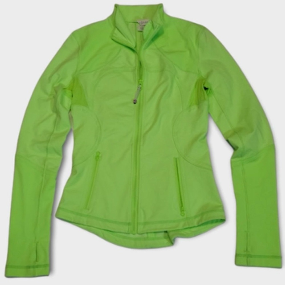 Lululemon Lime Green Forme Jacket